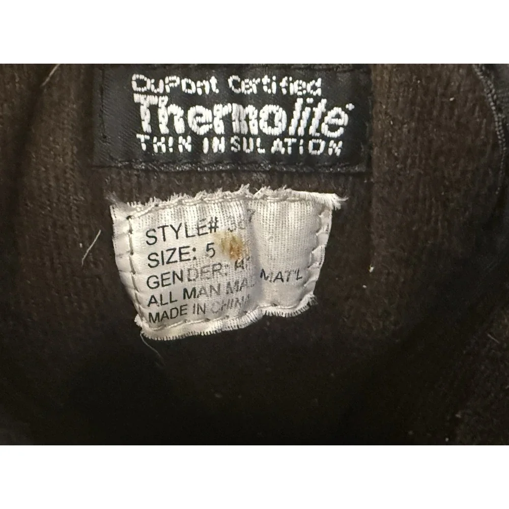 Timber Wolf‎ Thermolite Camo Hunting Boots Men's Sz 5 Lace Up